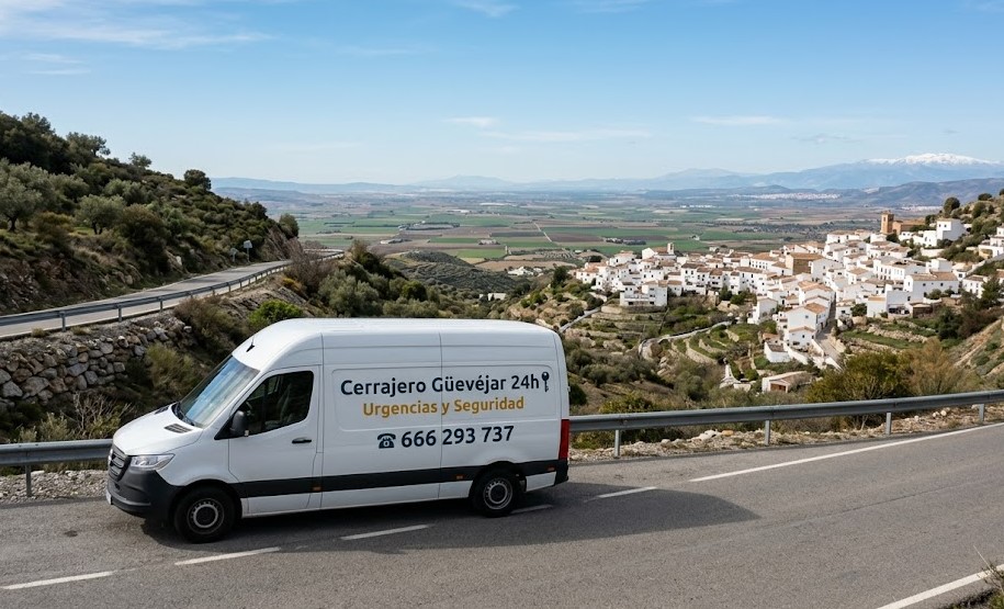 Furgoneta Cerrajero Güevéjar Pulianas Nívar Granada